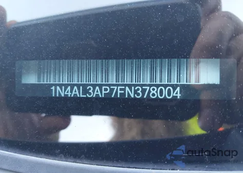 2015 Nissan Altima 2.5 Sl z USA, uszkodzony, nr VIN 1N4AL3AP7FN378004